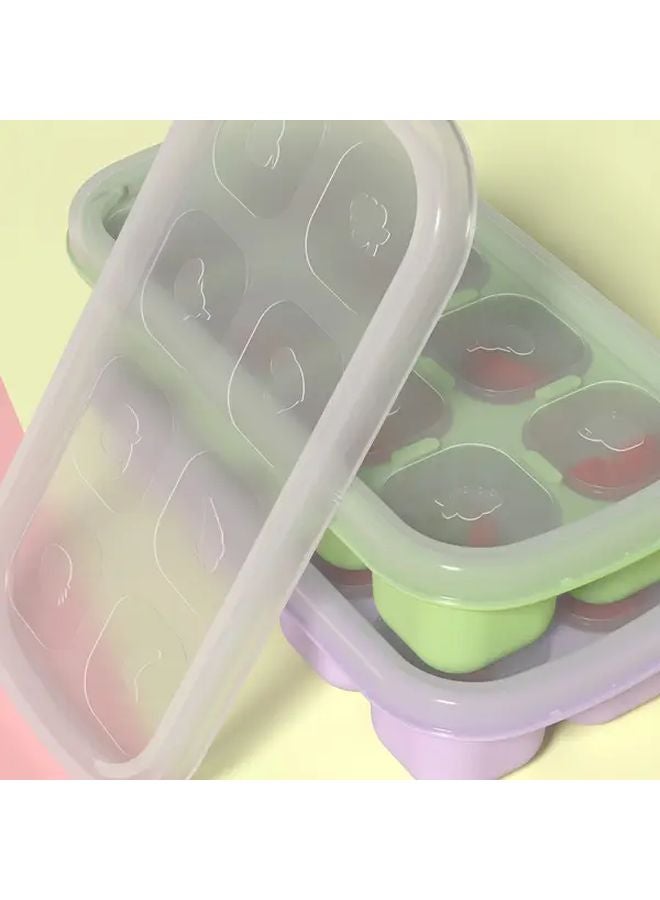 Bean Green Silicone Fruit Tray Durable Reusable For Smoothies Cocktails Beverage Cooling - Image 4